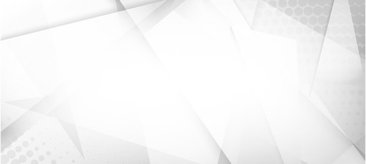 Halftone Dynamic Gray Vector Background. Modern Faded Banner. 