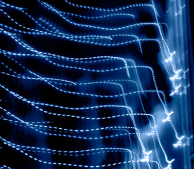 Abstract blue background. Christmas background.