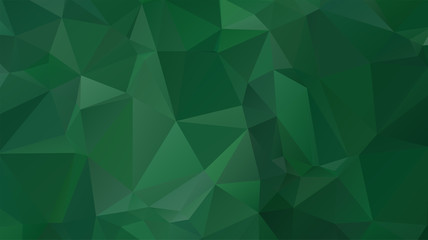 Obraz premium Light Green vector abstract mosaic background. Colorful illustration in Origami style with gradient. Template for a cell phone background