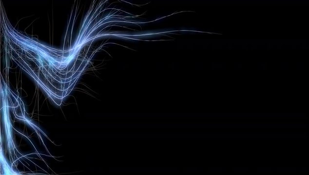 Chaotic Fibre Tendrils Spreading