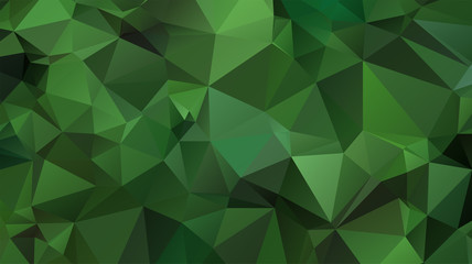 Light Green vector abstract mosaic background. Colorful illustration in Origami style with gradient. Template for a cell phone background