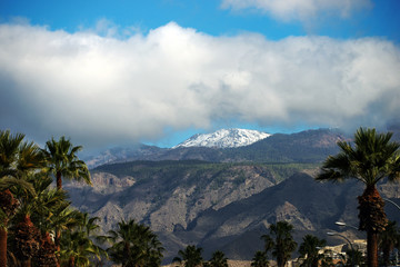 Fototapeta na wymiar view of mountains, spain