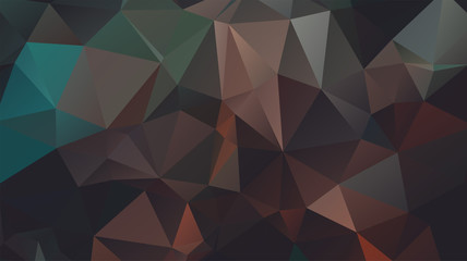 Light Green vector abstract mosaic background. Colorful illustration in Origami style with gradient. Template for a cell phone background