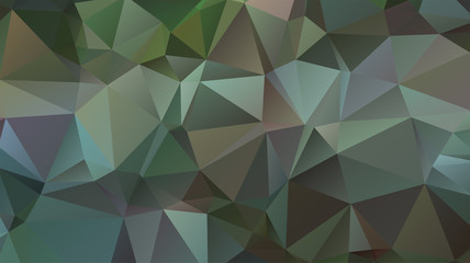 Light Green vector abstract mosaic background. Colorful illustration in Origami style with gradient. Template for a cell phone background