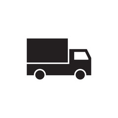 Lorry side icon vector isolated on background. Trendy transport symbol. Pixel perfect. illustration EPS 10. - Vector.