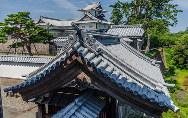 Fototapeta na wymiar Japán - Kanazawa - Kanazawa Castle