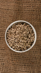bowl with sunflower seed