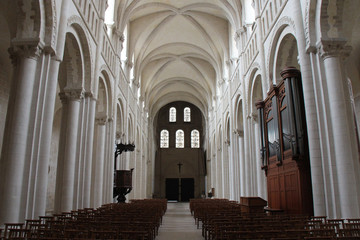 Fototapeta na wymiar Trinity church - Abbaye aux Dames - Caen - France
