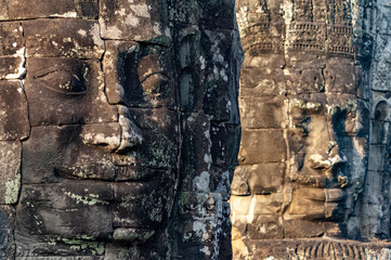 Bayon Temple Faces