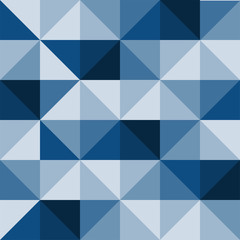 driehoek patroon naadloos. klassieke blauwe achtergrond. kleur van het jaar 2020. paarse textuur. moderne trend grafisch interieur. papier kaart behang.
