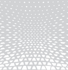 Grunge halftone geometric background pattern design.