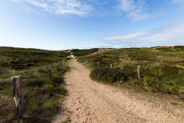 Wanderweg in den Dünen