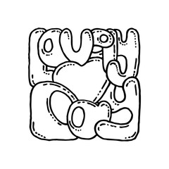 Inspirational hand-lettering quote. Can be used as a print on t-shirts and bags, stationary or poster, cards and designs.