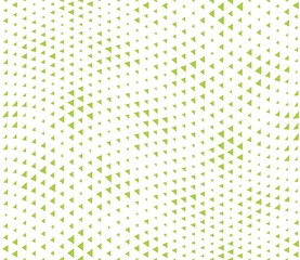 Naklejka premium Abstract triangle halftone geometric background pattern print.