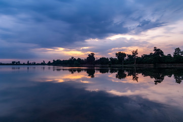 Fototapeta premium Srah Srang Reservoir