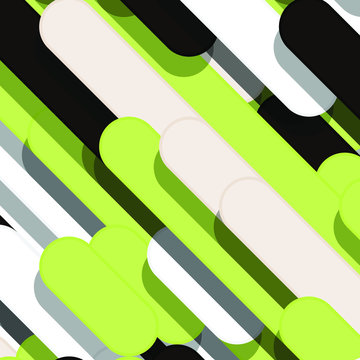 Color Abstract Lines Rain Generative Art background illustration