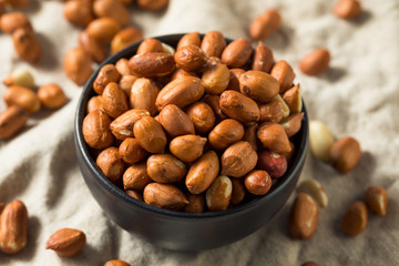 Raw Brown Organic Spanish Peanuts