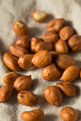 Raw Brown Organic Spanish Peanuts