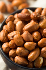 Raw Brown Organic Spanish Peanuts