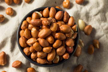Raw Brown Organic Spanish Peanuts