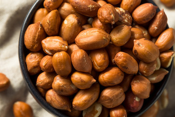 Raw Brown Organic Spanish Peanuts