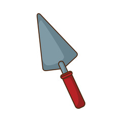spatula tool icon, flat design