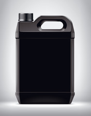 Jerrican on Background. 