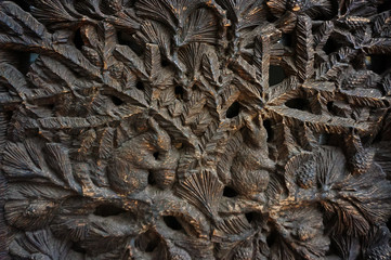 Wood carving pattern