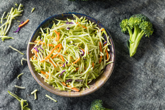 Raw Organic Shredded Broccoli Slaw