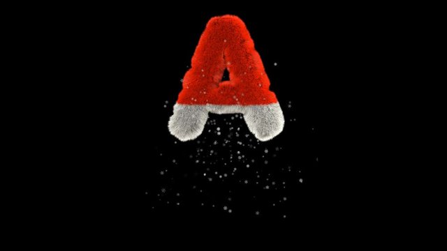 fun, holiday, winter, snow, hair, typography, typeface, u, v, w, x, symbol, fur, wool, alphabet, type, red, 3d, character, claus, white, christmas font, font, wild, illustration, set, abc, furry, fluf