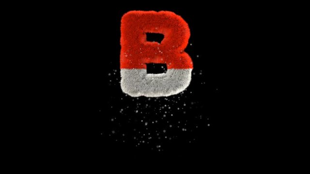 fun, holiday, winter, snow, hair, typography, typeface, u, v, w, x, symbol, fur, wool, alphabet, type, red, 3d, character, claus, white, christmas font, font, wild, illustration, set, abc, furry, fluf