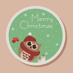 Merry Christmas Sticker