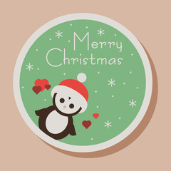 Merry Christmas sticker