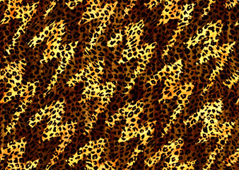 leopard skin pattern