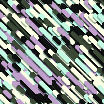 Color Abstract Lines Rain Generative Art background illustration