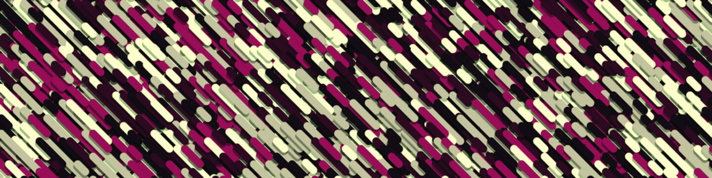 Color Abstract Lines Rain Generative Art background illustration