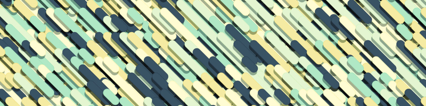 Color Abstract Lines Rain Generative Art background illustration