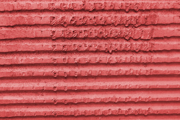 red construction block background texture