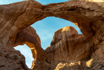 Utah/ united states of America, USA-October 8th 2019: arches national park
