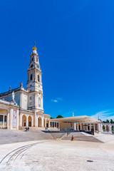 Famous sanctuary of Fatima in Portugal