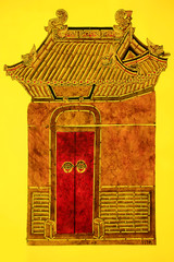 Chinese shadow puppets prop