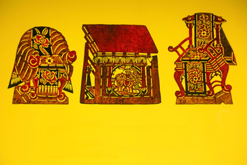 Chinese shadow puppets prop