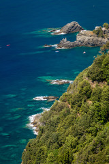 Colorful view at Monterosso Al Mare, Cinque Terre, Italy