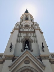 Fototapeta na wymiar Iglesia Católica de Santa Filomena