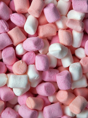 Pink and White Marshmallows