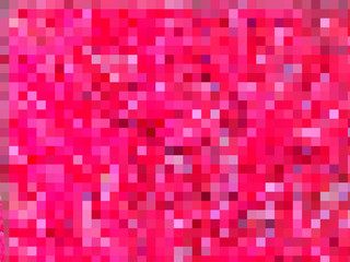 Pink Pixelated Background Pattern - 307749143
