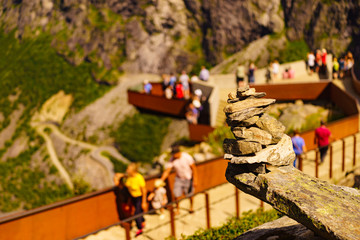 Trollstigen viewpoint in Norway