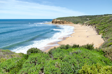 Scenic lookout in The Great Ocean Road, an iconic Australian destination.