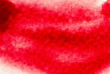 watercolor paint red strokes brush stroke color texture with space for your own text