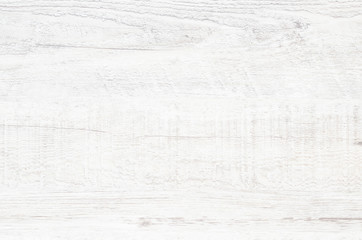 White wood plank texture for background.